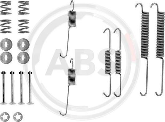 A.B.S. 0754Q - Комплект принадлежности, спирани челюсти vvparts.bg