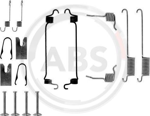 A.B.S. 0751Q - Комплект принадлежности, спирани челюсти vvparts.bg