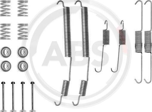 A.B.S. 0753Q - Комплект принадлежности, спирани челюсти vvparts.bg