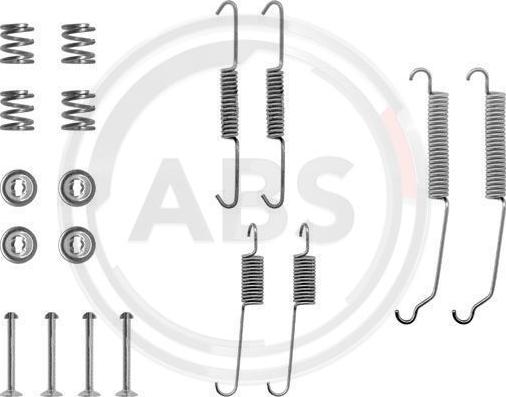 A.B.S. 0701Q - Комплект принадлежности, спирани челюсти vvparts.bg