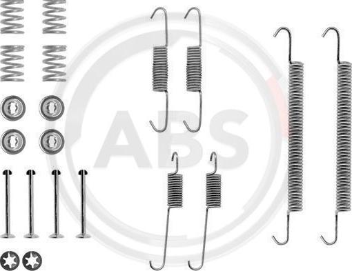 A.B.S. 0707Q - Комплект принадлежности, спирани челюсти vvparts.bg