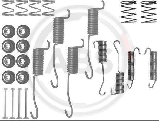 A.B.S. 0776Q - Комплект принадлежности, спирани челюсти vvparts.bg
