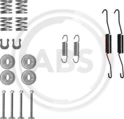 A.B.S. 0778Q - Комплект принадлежности, спирани челюсти vvparts.bg