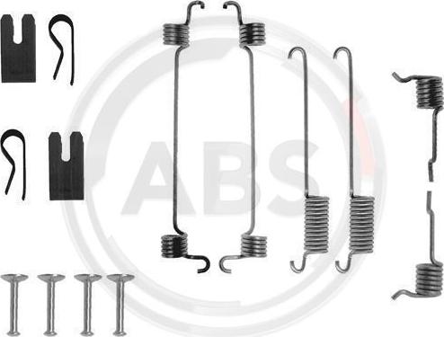 A.B.S. 0772Q - Комплект принадлежности, спирани челюсти vvparts.bg