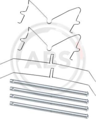 A.B.S. 1903Q - Комплект принадлежности, дискови накладки vvparts.bg