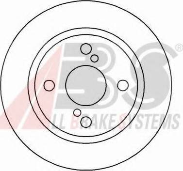 A.B.S. 15979 OE - Спирачен диск vvparts.bg