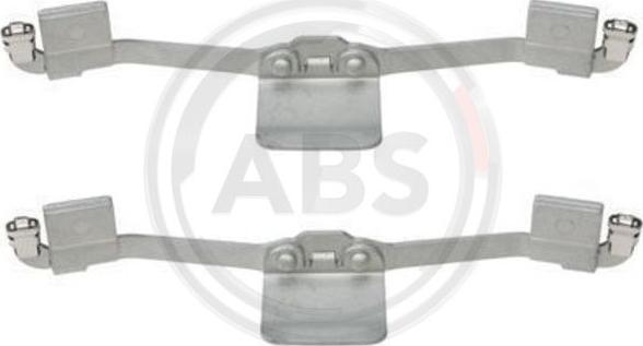 A.B.S. 1641Q - Комплект принадлежности, дискови накладки vvparts.bg