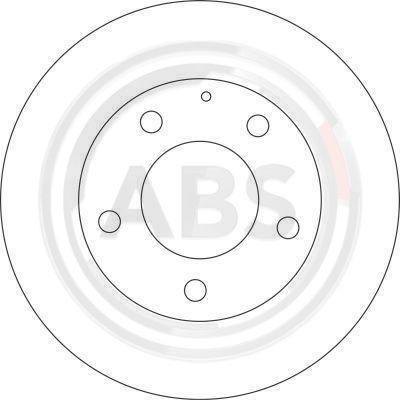A.B.S. 16676 - Спирачен диск vvparts.bg