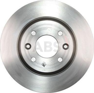 A.B.S. 16076 - Спирачен диск vvparts.bg