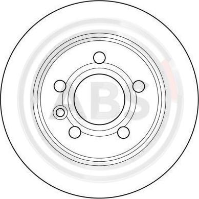 A.B.S. 16298 - Спирачен диск vvparts.bg