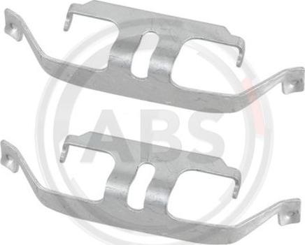 A.B.S. 1884Q - Комплект принадлежности, дискови накладки vvparts.bg