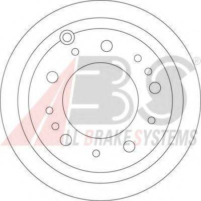 A.B.S. 17174 OE - Спирачен диск vvparts.bg