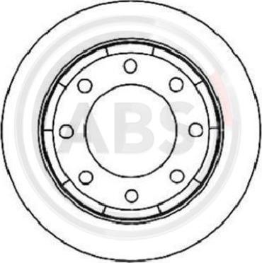 A.B.S. 17291 - Спирачен диск vvparts.bg