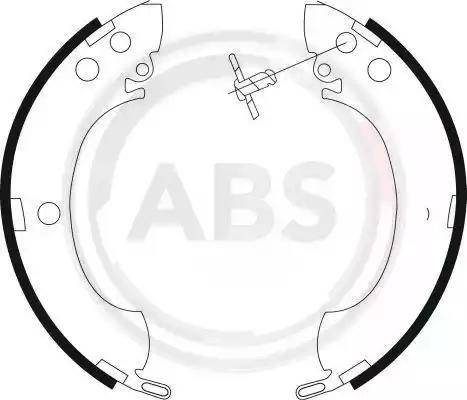 A.B.S. 8991 - Комплект спирачна челюст vvparts.bg