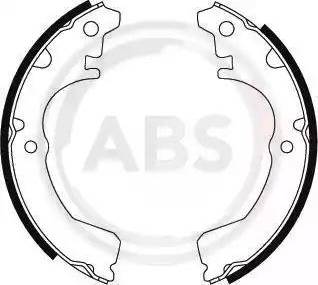 A.B.S. 8548 - Комплект спирачна челюст vvparts.bg