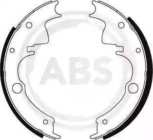 A.B.S. 8751 - Комплект спирачна челюст vvparts.bg