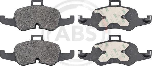 A.B.S. 35106 - Комплект спирачно феродо, дискови спирачки vvparts.bg