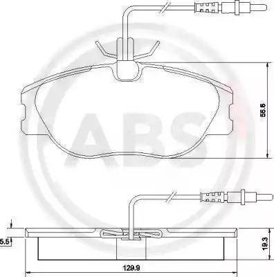 BOSCH F 026 000 052 - Комплект спирачно феродо, дискови спирачки vvparts.bg