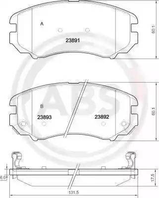 LPR 05P1598 - Комплект спирачно феродо, дискови спирачки vvparts.bg