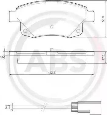 RIDER RD.3323.DB1725 - Комплект спирачно феродо, дискови спирачки vvparts.bg