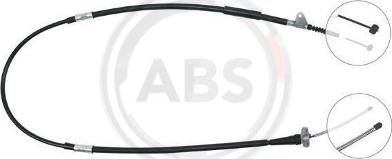 A.B.S. K16048 - Жило, ръчна спирачка vvparts.bg