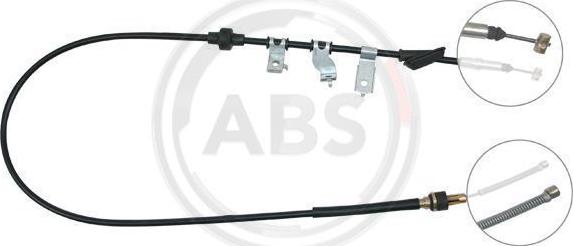 A.B.S. K12498 - Жило, ръчна спирачка vvparts.bg