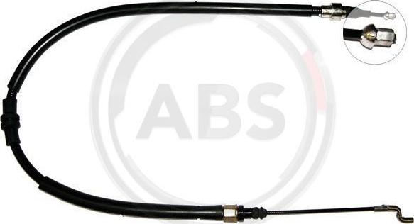 A.B.S. K12706 - Жило, ръчна спирачка vvparts.bg