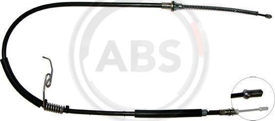 A.B.S. K17858 - Жило, ръчна спирачка vvparts.bg