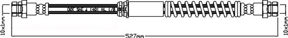 ABTEX ABH1125 - Спирачен маркуч vvparts.bg