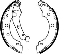 ABTEX ABS3479 - Комплект спирачна челюст vvparts.bg