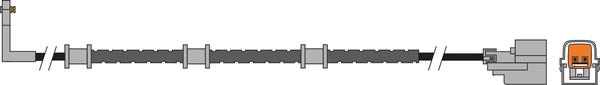 ABTEX AWL304 - Предупредителен контактен сензор, износване на накладките vvparts.bg