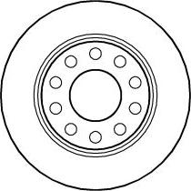 ABTEX BD909S - Спирачен диск vvparts.bg