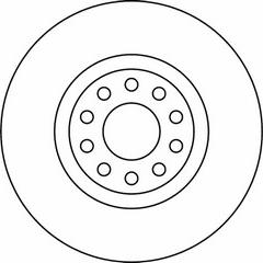 ABTEX BD908V - Спирачен диск vvparts.bg