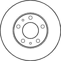 ABTEX BD426V - Спирачен диск vvparts.bg