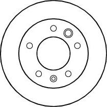 ABTEX BD683V - Спирачен диск vvparts.bg