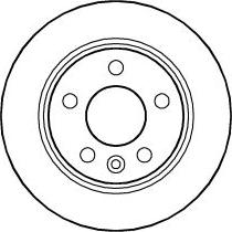 ABTEX BD638S - Спирачен диск vvparts.bg