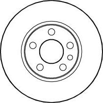 ABTEX BD626V - Спирачен диск vvparts.bg