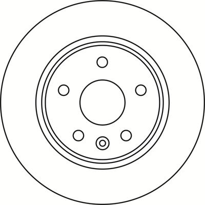 ABTEX BD1956S - Спирачен диск vvparts.bg