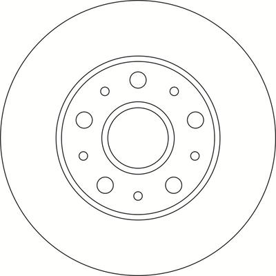 ABTEX BD1978V - Спирачен диск vvparts.bg