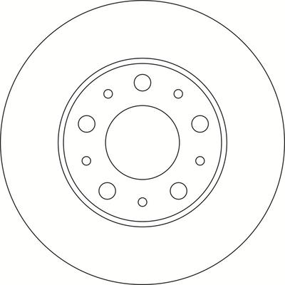 ABTEX BD1411V - Спирачен диск vvparts.bg