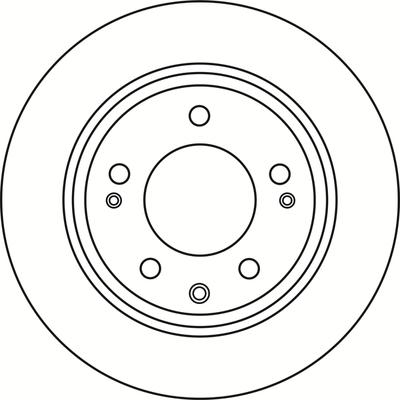 ABTEX BD1487S - Спирачен диск vvparts.bg