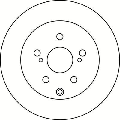 ABTEX BD1436S - Спирачен диск vvparts.bg