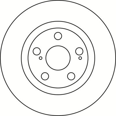 ABTEX BD1430V - Спирачен диск vvparts.bg