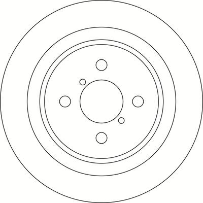 ABTEX BD1438S - Спирачен диск vvparts.bg