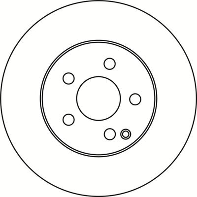 ABTEX BD1596V - Спирачен диск vvparts.bg