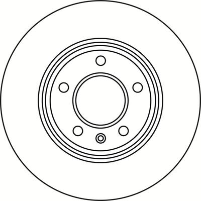 ABTEX BD1549V - Спирачен диск vvparts.bg