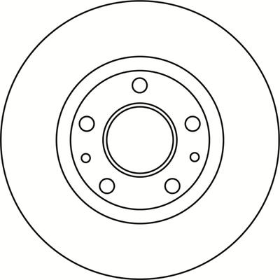 ABTEX BD1615V - Спирачен диск vvparts.bg