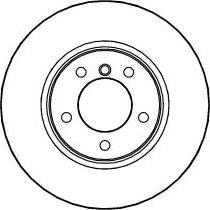 ABTEX BD1093V - Спирачен диск vvparts.bg