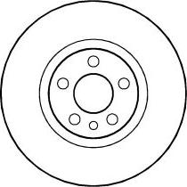 ABTEX BD1082V - Спирачен диск vvparts.bg