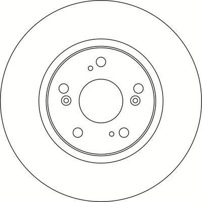 ABTEX BD1855V - Спирачен диск vvparts.bg